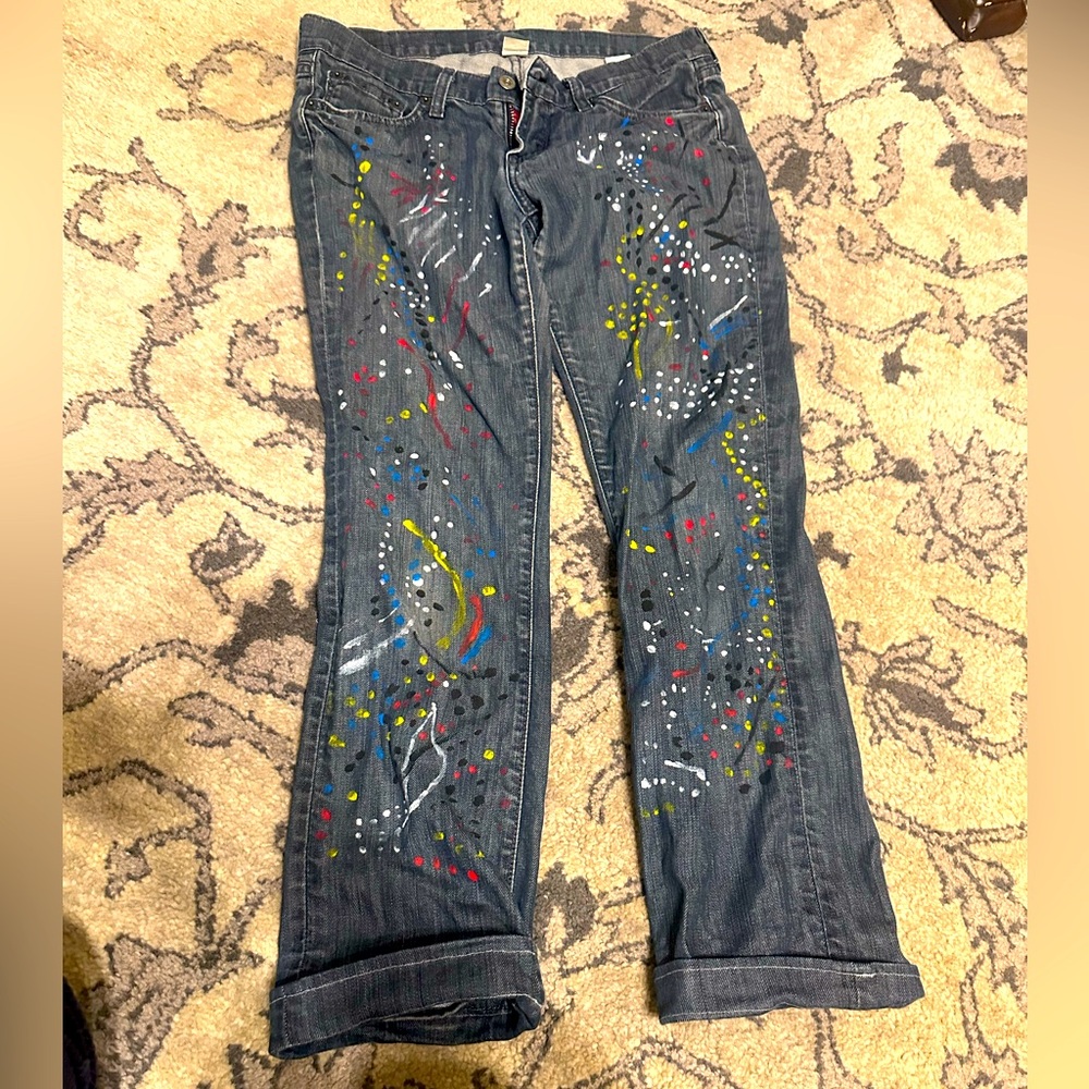 Lucky graffitti jeans